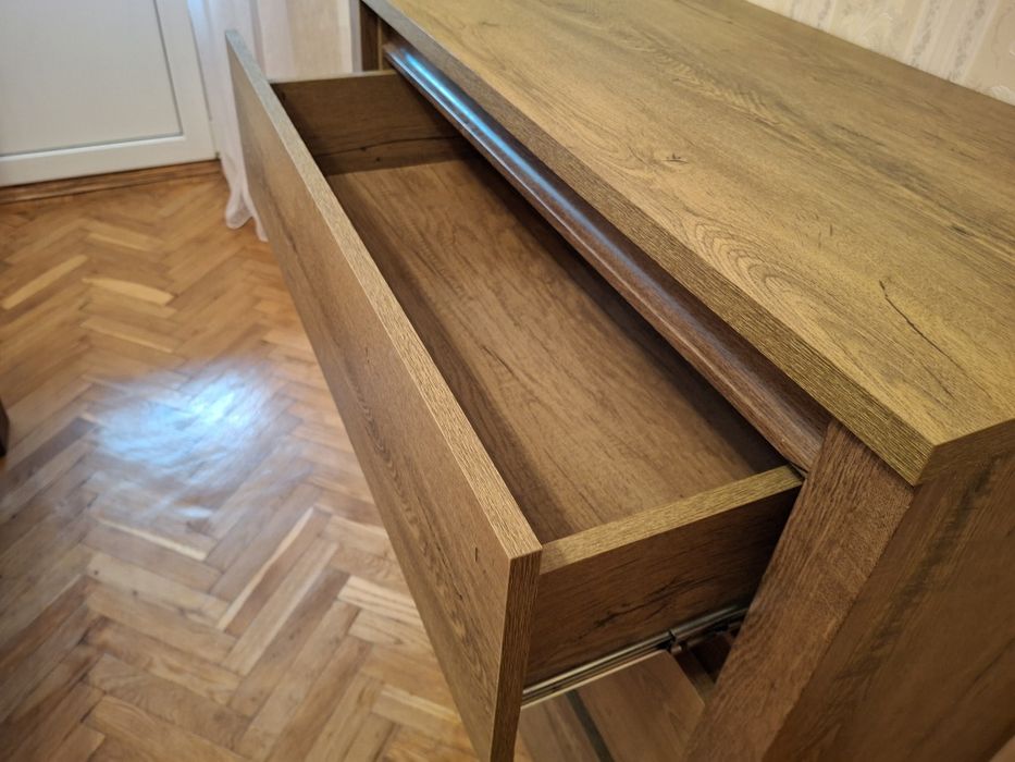 Комод VEDDE 3 шухляди колір дикий темний дуб - терміново