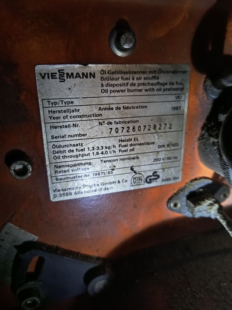 Kocioł olejowy Viessmann Vei