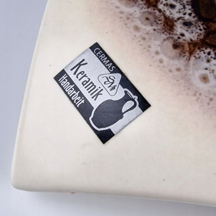 Cermas Sm Keramik Piękny Świecznik