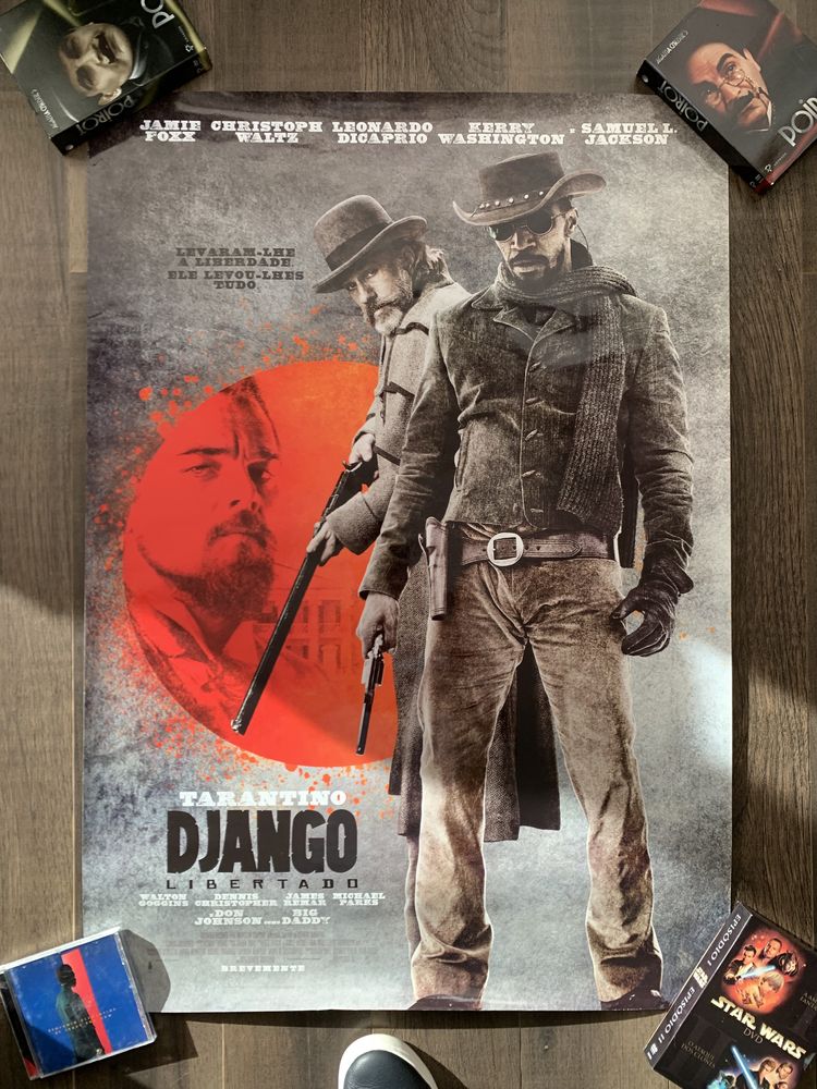 Poster cinema DJANGO- Tarantino 1,00m x 0,70m