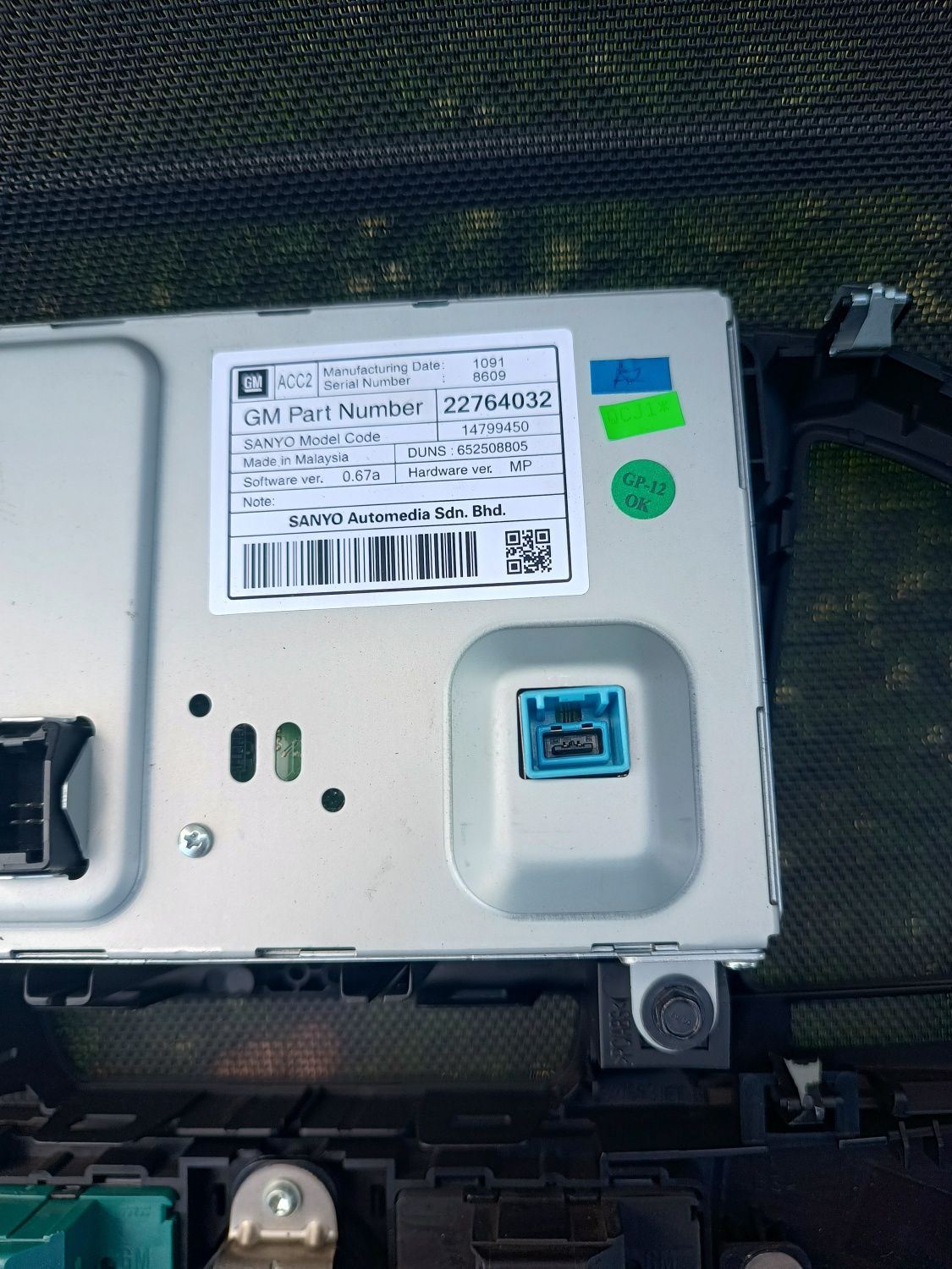 Radio DVD 800 opel Insignia