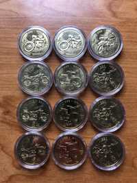 Orlen Kultowe Polskie Motocykle 12 sztuk monet