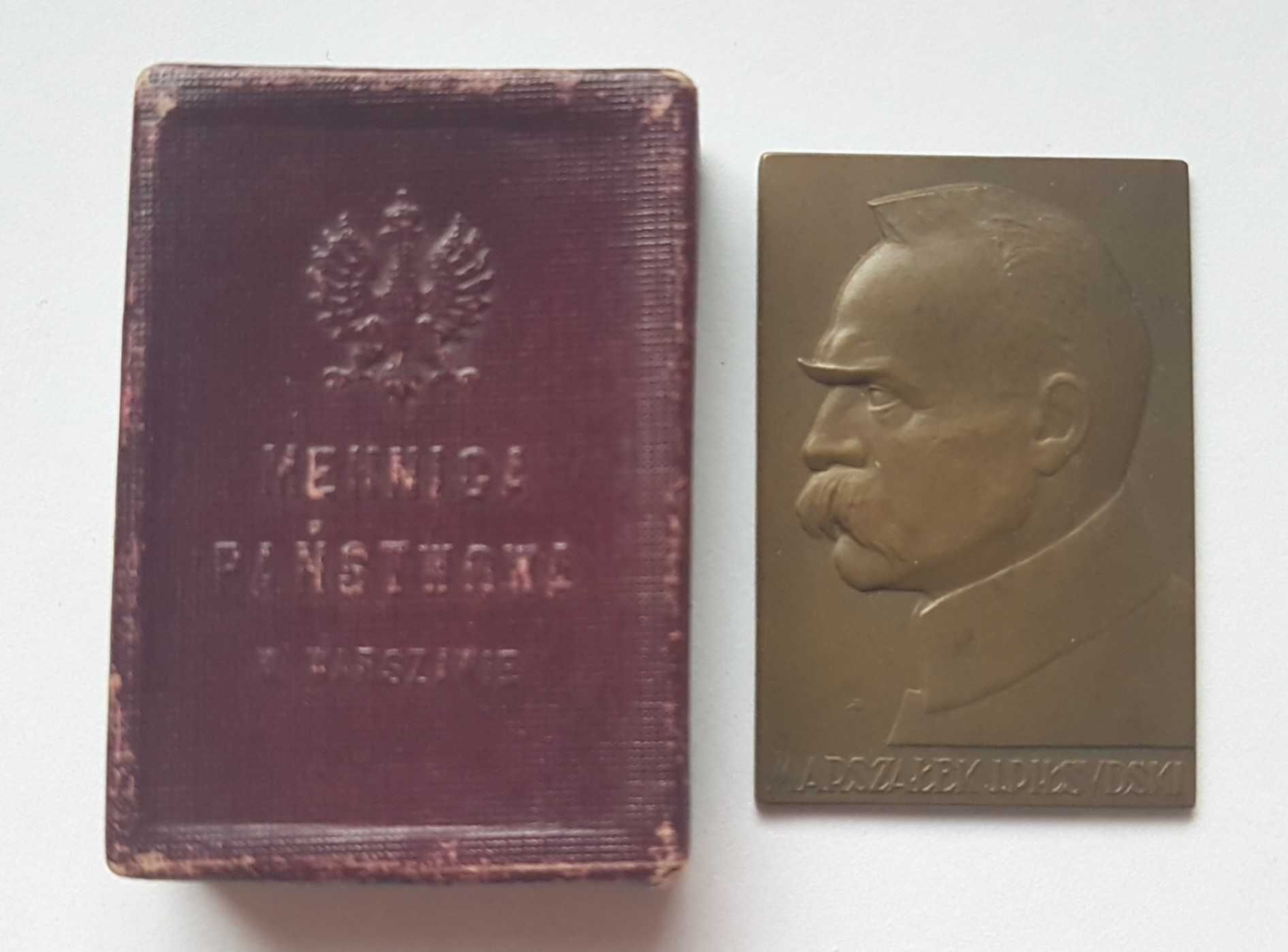 Plakietka - Józef Piłsudski