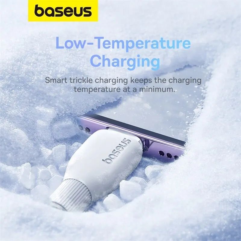 Cabo Baseus USB-C para Lightning 20W - PD C/ 1,2 mt -Novo-24h