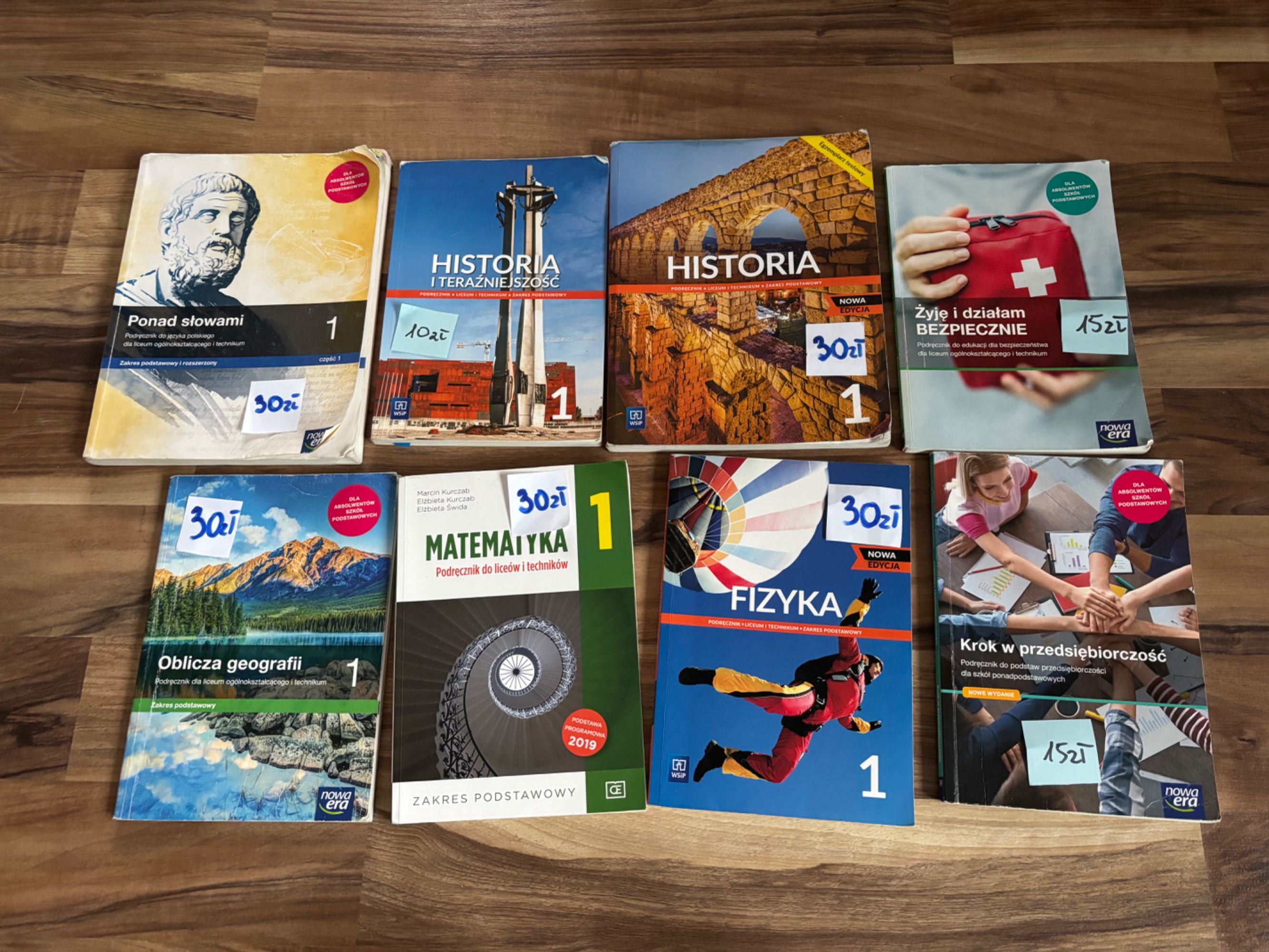 Podręczniki klasa 1 liceum\technikum