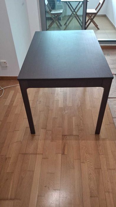 Mesa extensível IKEA 80 x 70 e aberta 120 x 70 cm