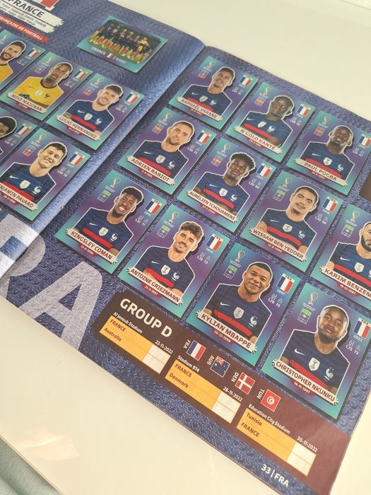 Caderneta mundial qatar 2022 completa