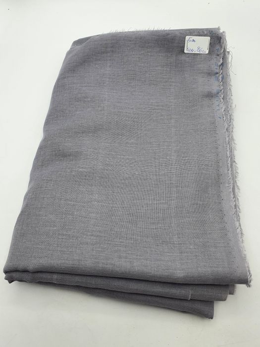 Bawełna delikatna szara kupon 5 m.x 86 cm.