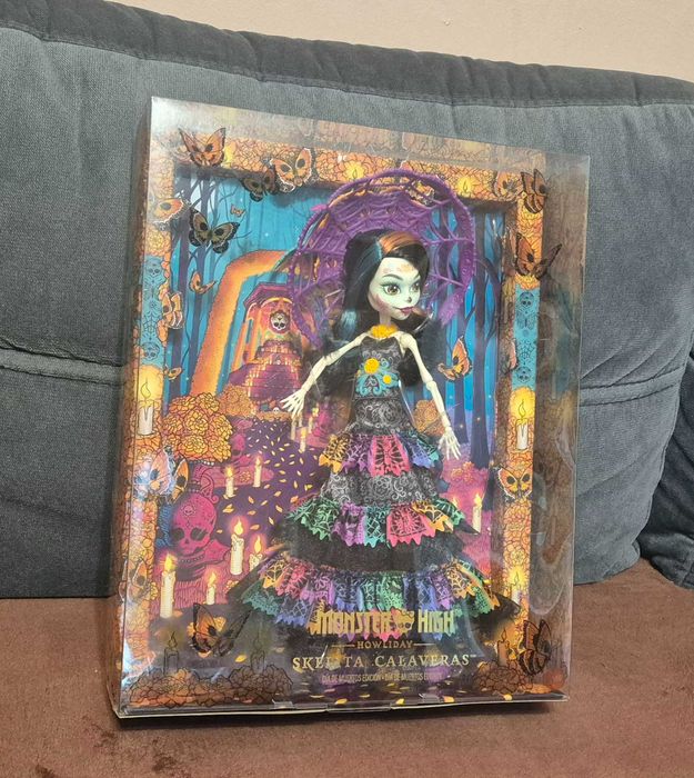 Monster High Skelita Calaveras Dia Muertos Lalka Szkielet Hxh99