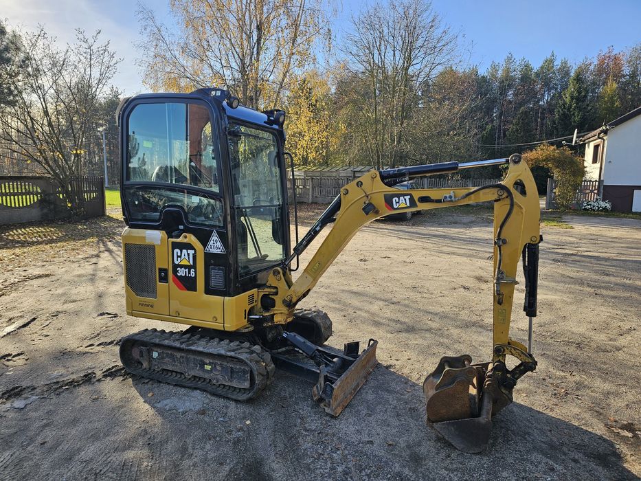 Minikoparka CAT 301.6, rok 2020, jak JCB 8018, 19C, ec18, kx019