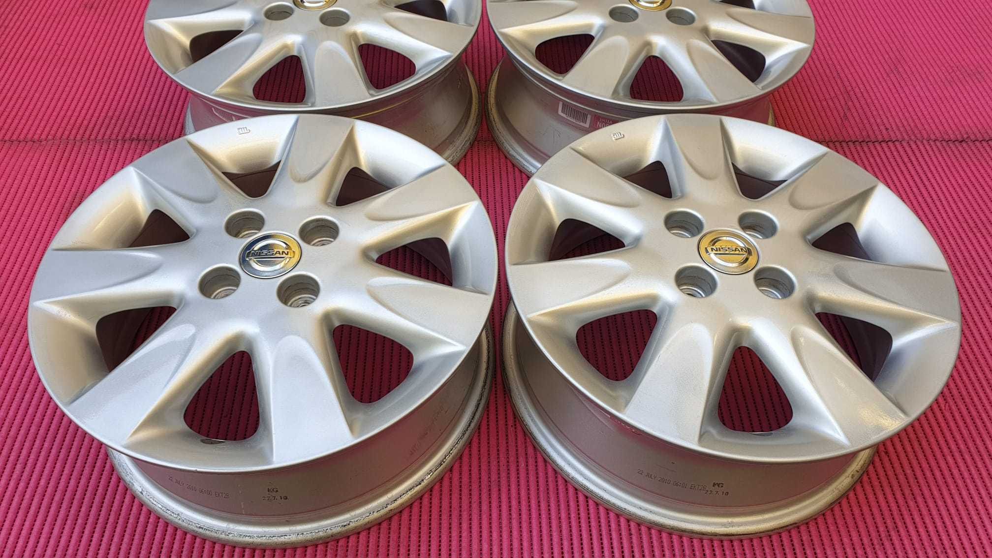 3390 - Jantes 15 4x100 Originais Nissan Micra