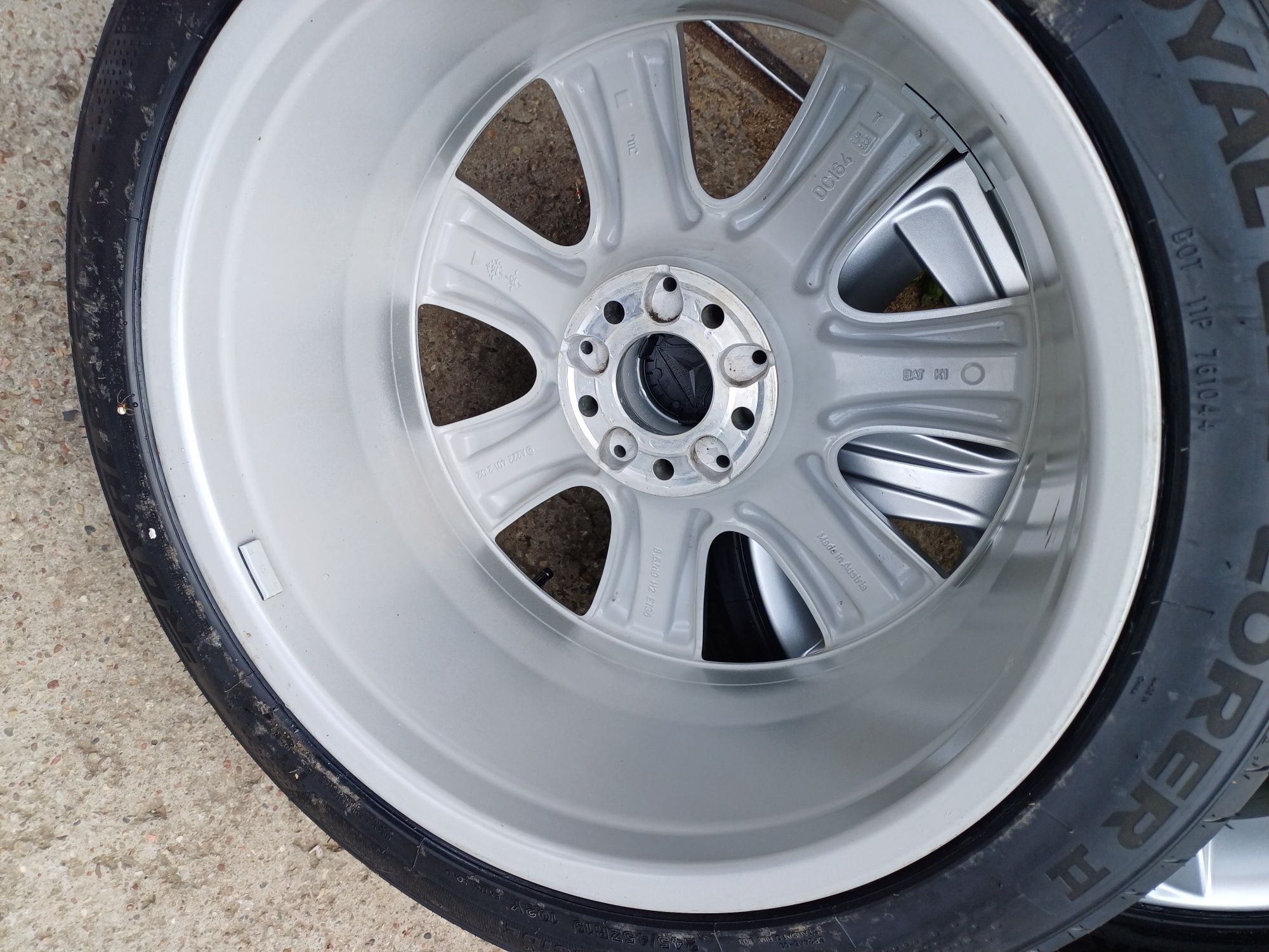 Nowe koła alu 19" Mercedes W222,W221 Orginał.Dwie szerokości .Lato