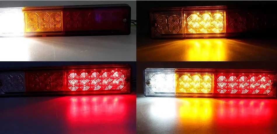 Farolins Retangulares LED Atrelado / Reboque