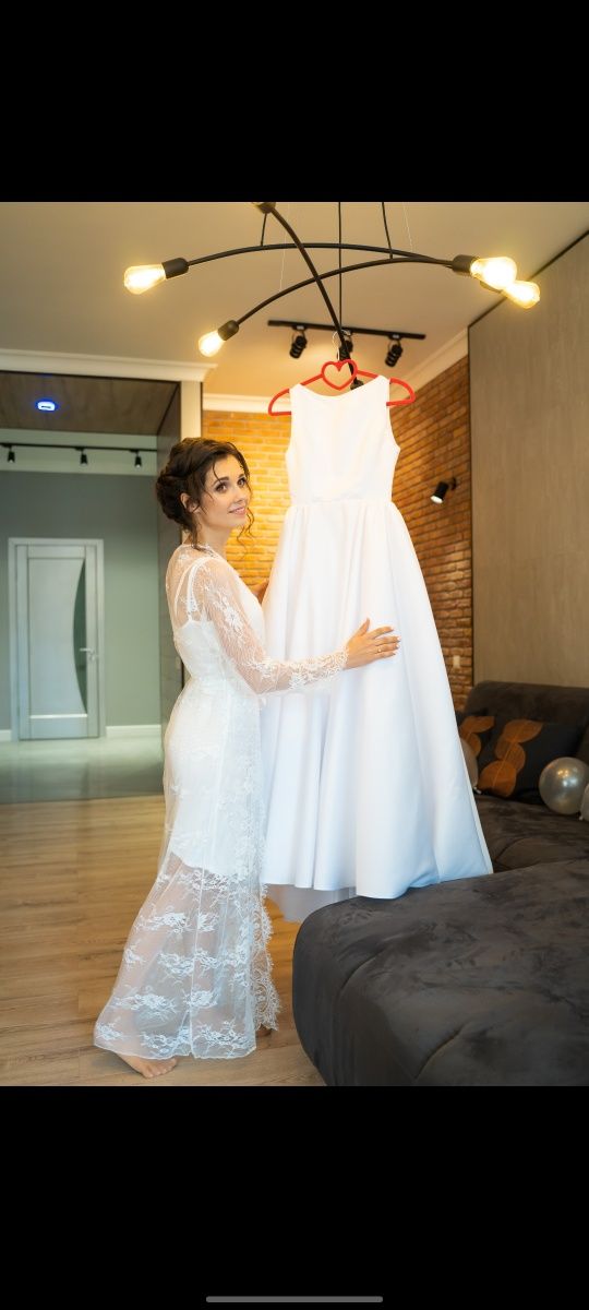 Весільна сукня, Свадебное. Біла сукня.