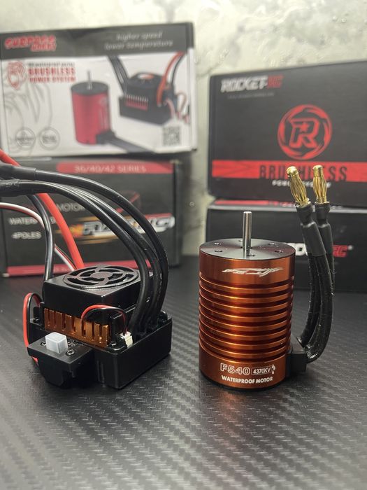 1:10 1:12 1:14 RC  4370KV двигатель , регулятор 60A  2-3 s