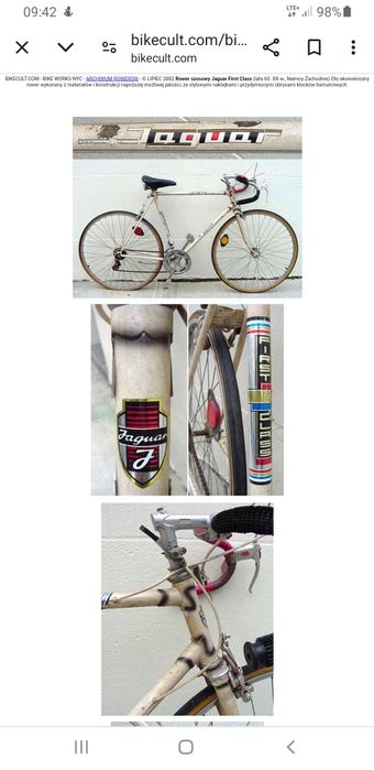 Rower szosowy Jaguar