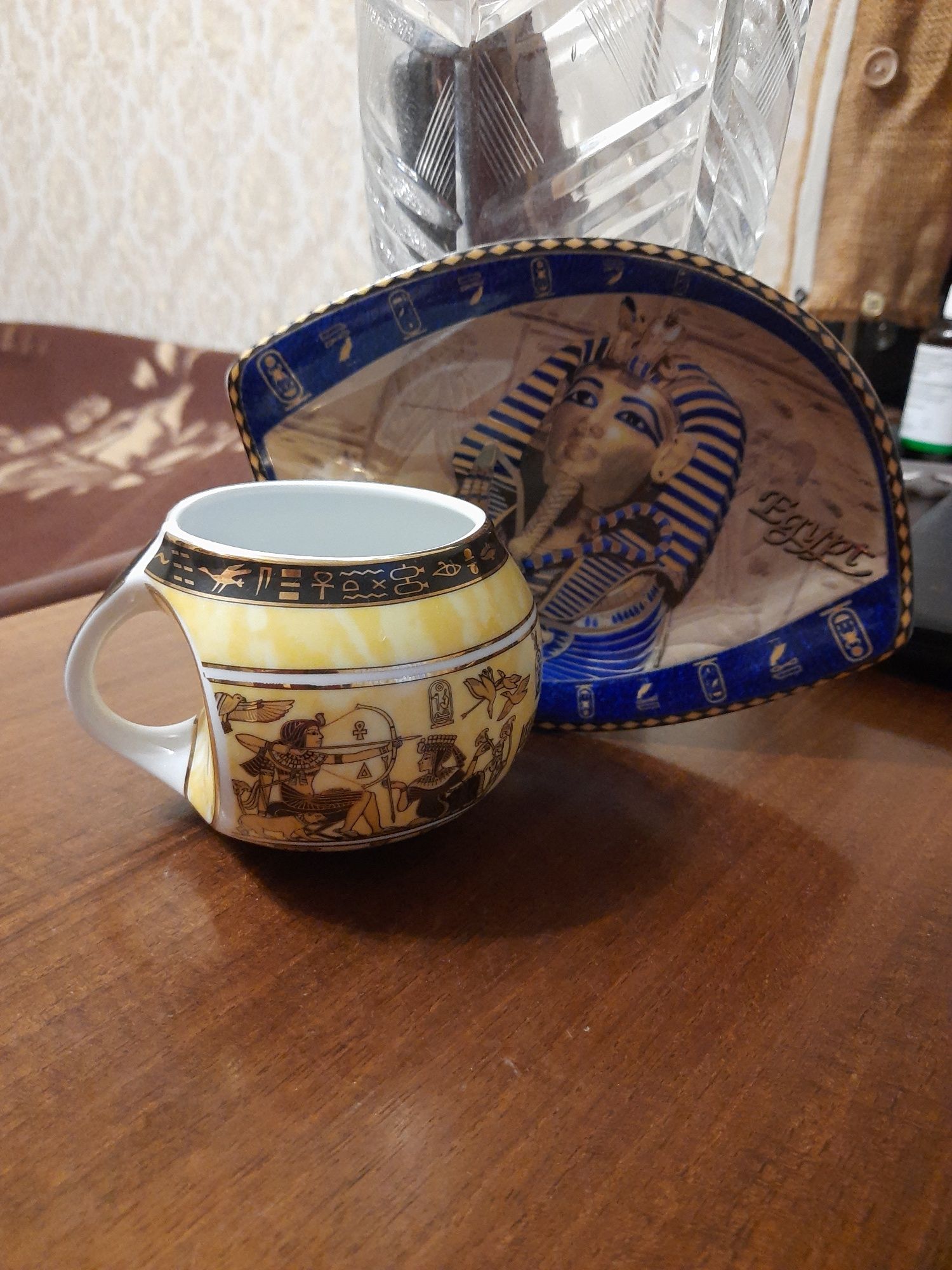 Набір EGYPT чашка+тарілочка