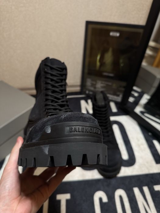 Balenciaga Combat Strike Boots