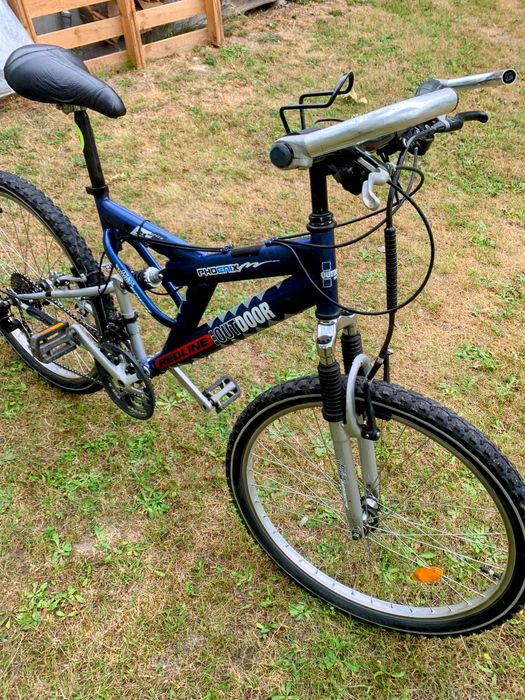 Велосипед гірський двопідвісний outdoor phoenix