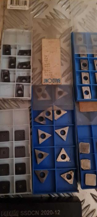 Noże do tokarek Frezy Płytki Tokarskie ZeSTaW Tokarka Frez