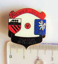 pin meczowy Manchester United vs Chelsea FC emalia