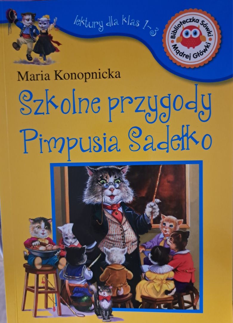 Książka "Szkolne przygody Pimpusia Sadełko"