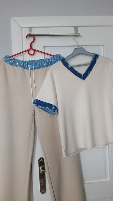 Dres,komplet spodnie z bluzka 44-48