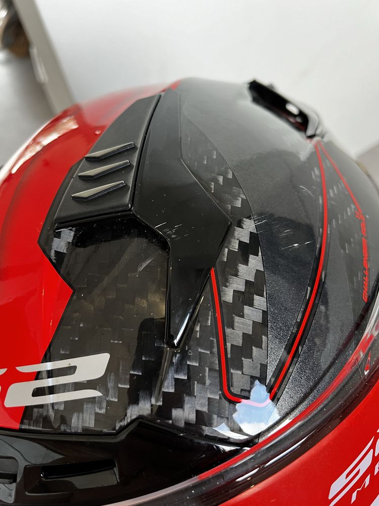 Kask motocyklowy  LS2 Challanger FF 327 Carbon Nowy