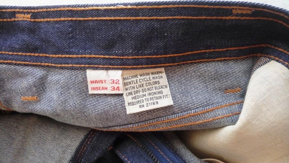 Редчайшие винтажные джинсы FRUIT OF THE LOOM 70-е года. Америка LEE