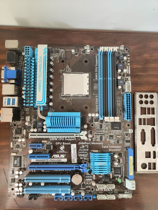 Motherboard Asus M4A89GTD PRO/USB3 socket am3