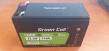 Akumulator LiFePO4 12V 10Ah Green Cell 128Wh