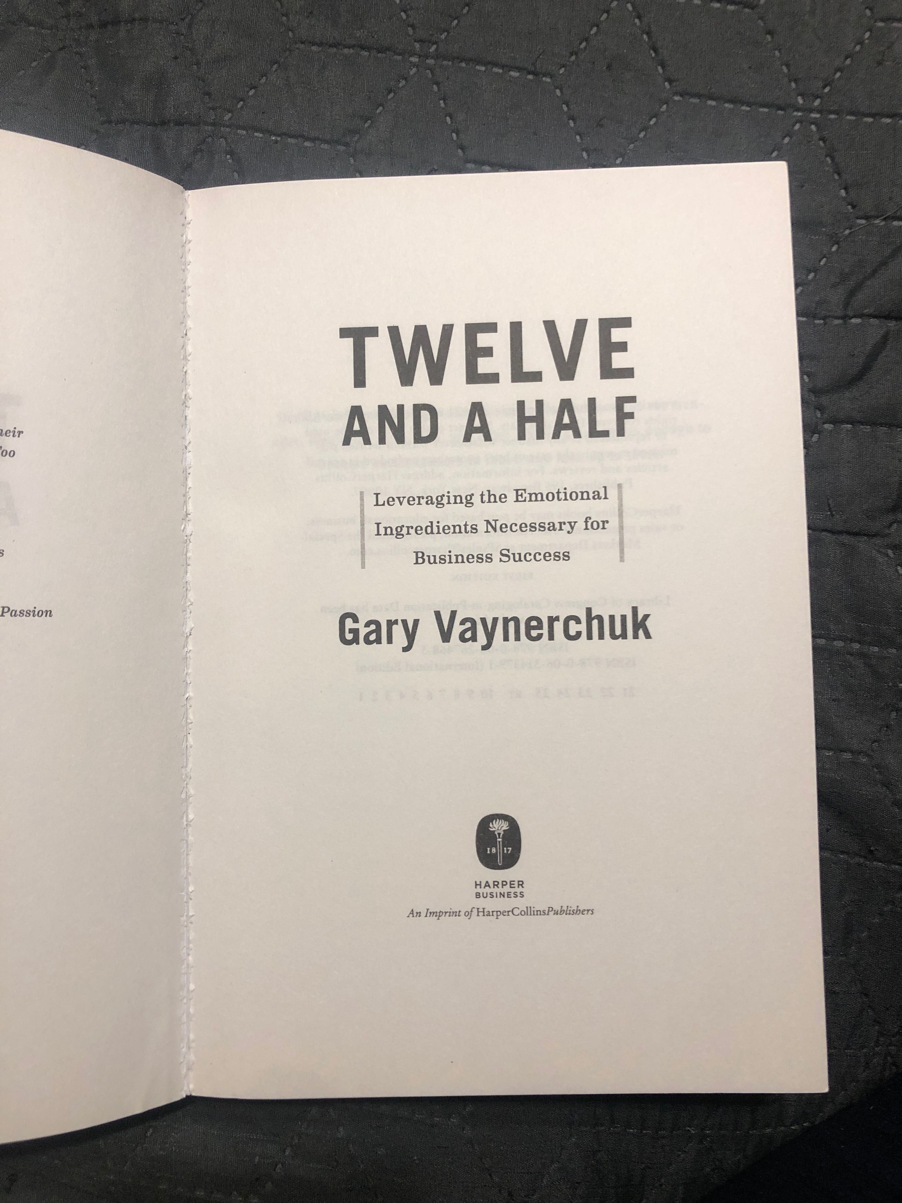 Книга Twelve and a half Gary Vaynerchuk