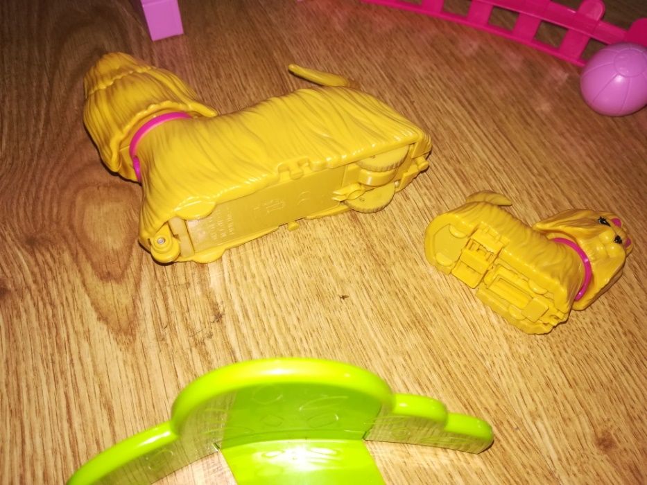 Barbie e os cãezinhos no parque