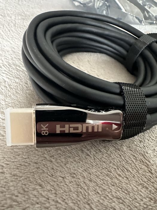 Claroc Kabel Optyczny HDMI 2.1 (AOC, 8K, 5m)