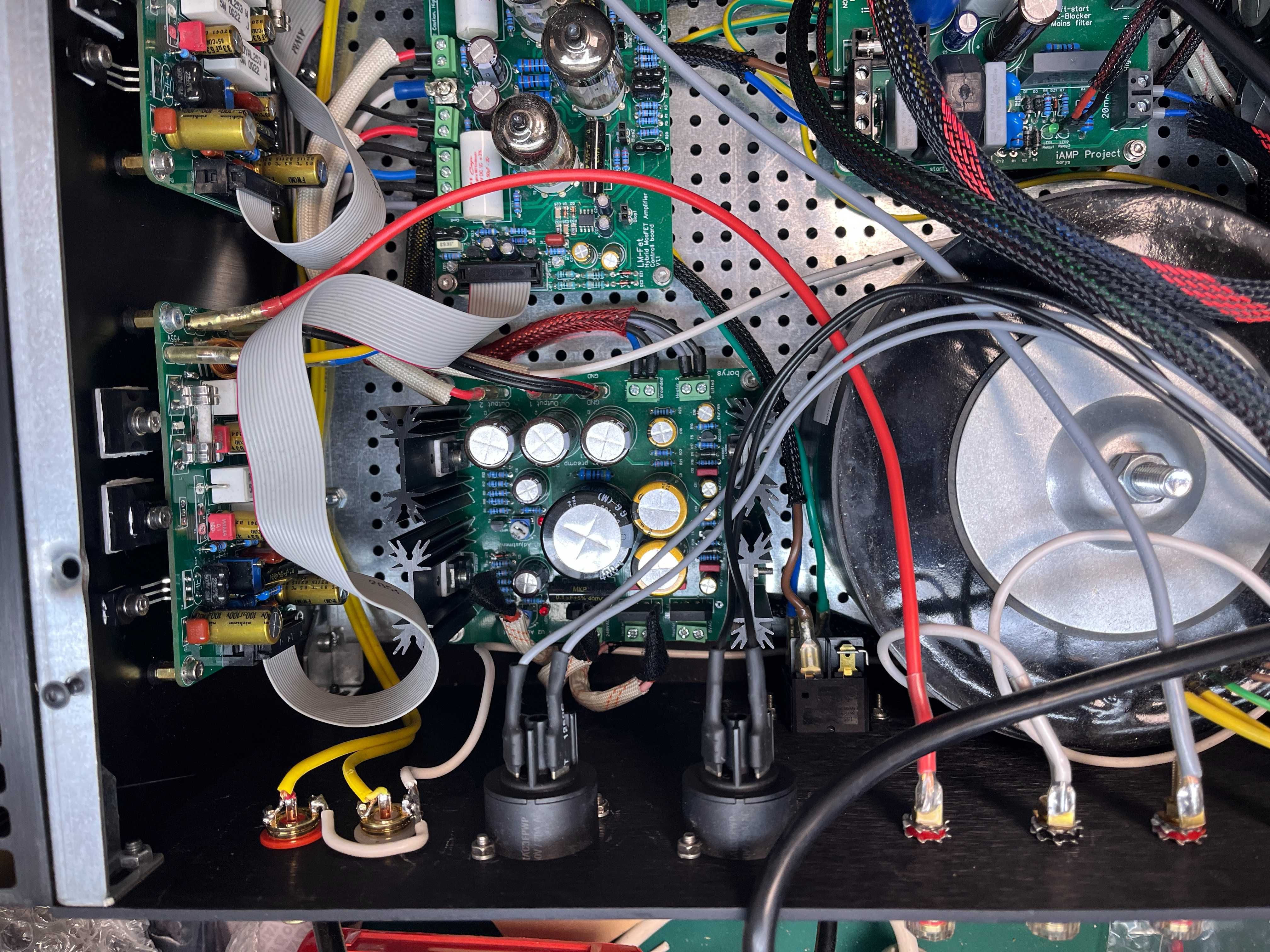 Wzmaczniacz audio DIY LM-FET - bez trafo