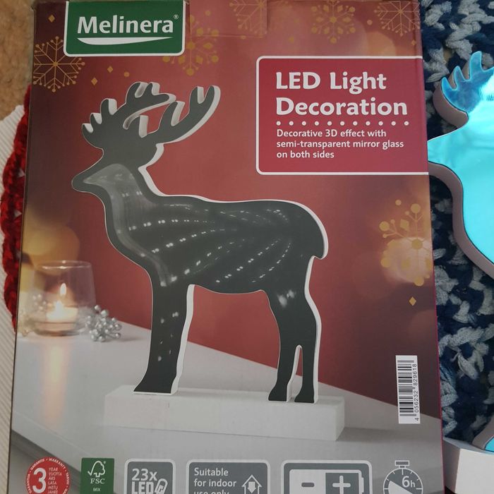 Jelonek 23 led, dekoracja efekt 3D.
