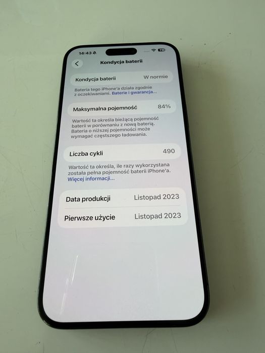 Iphone 15 pro max 256gb