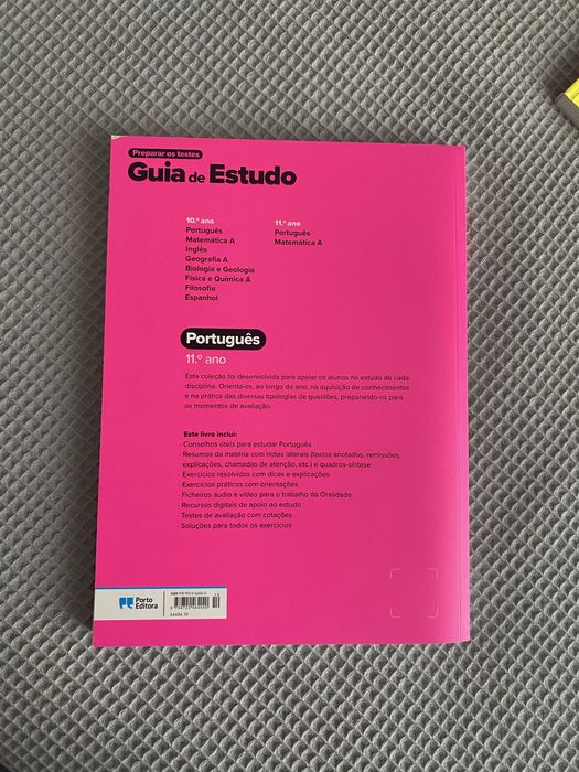 livro de apoio de português 11 ano