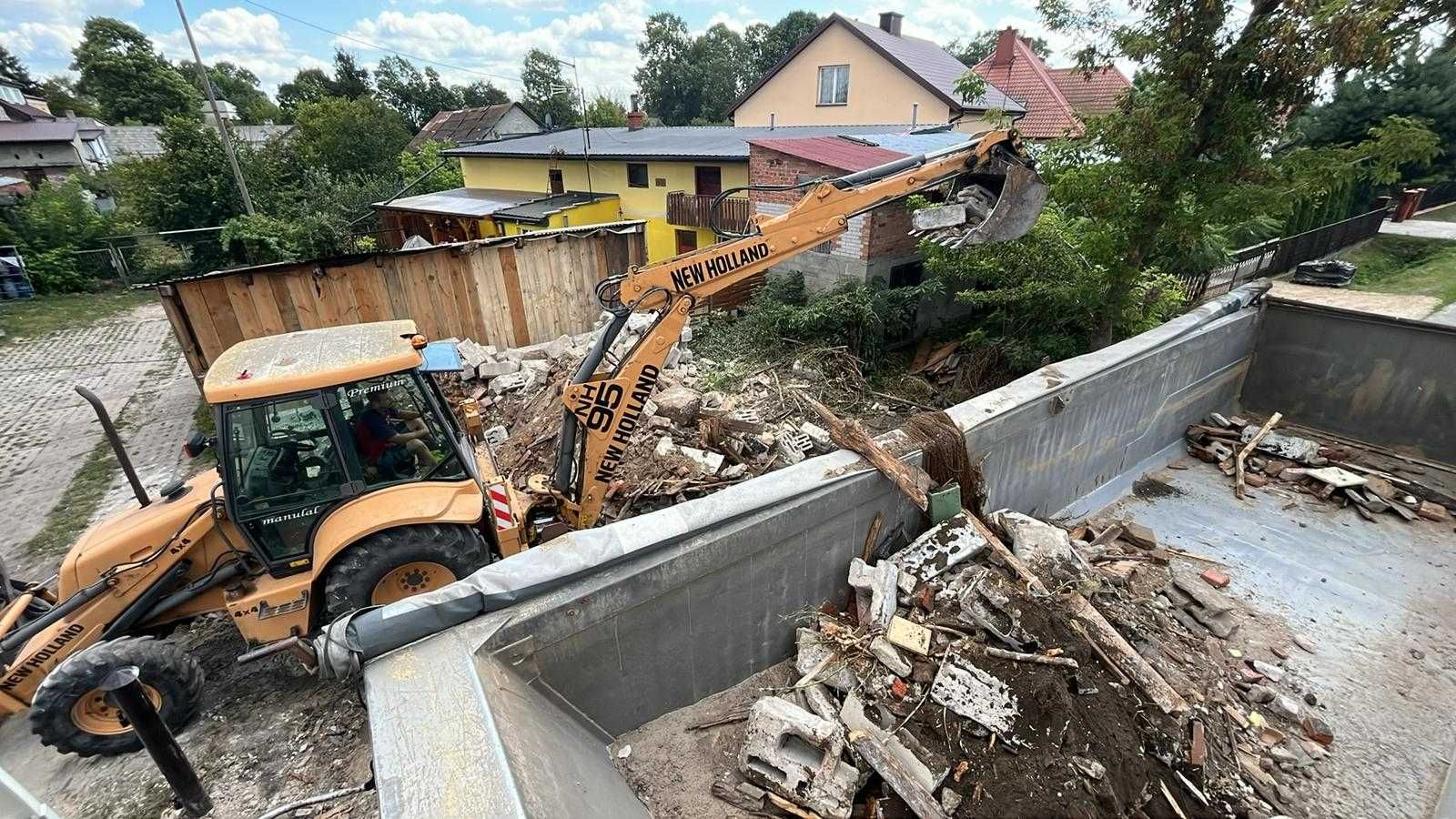 Wynajem koparko-ładowarki, Minikoparki , XTM z Operatorem lub Bez