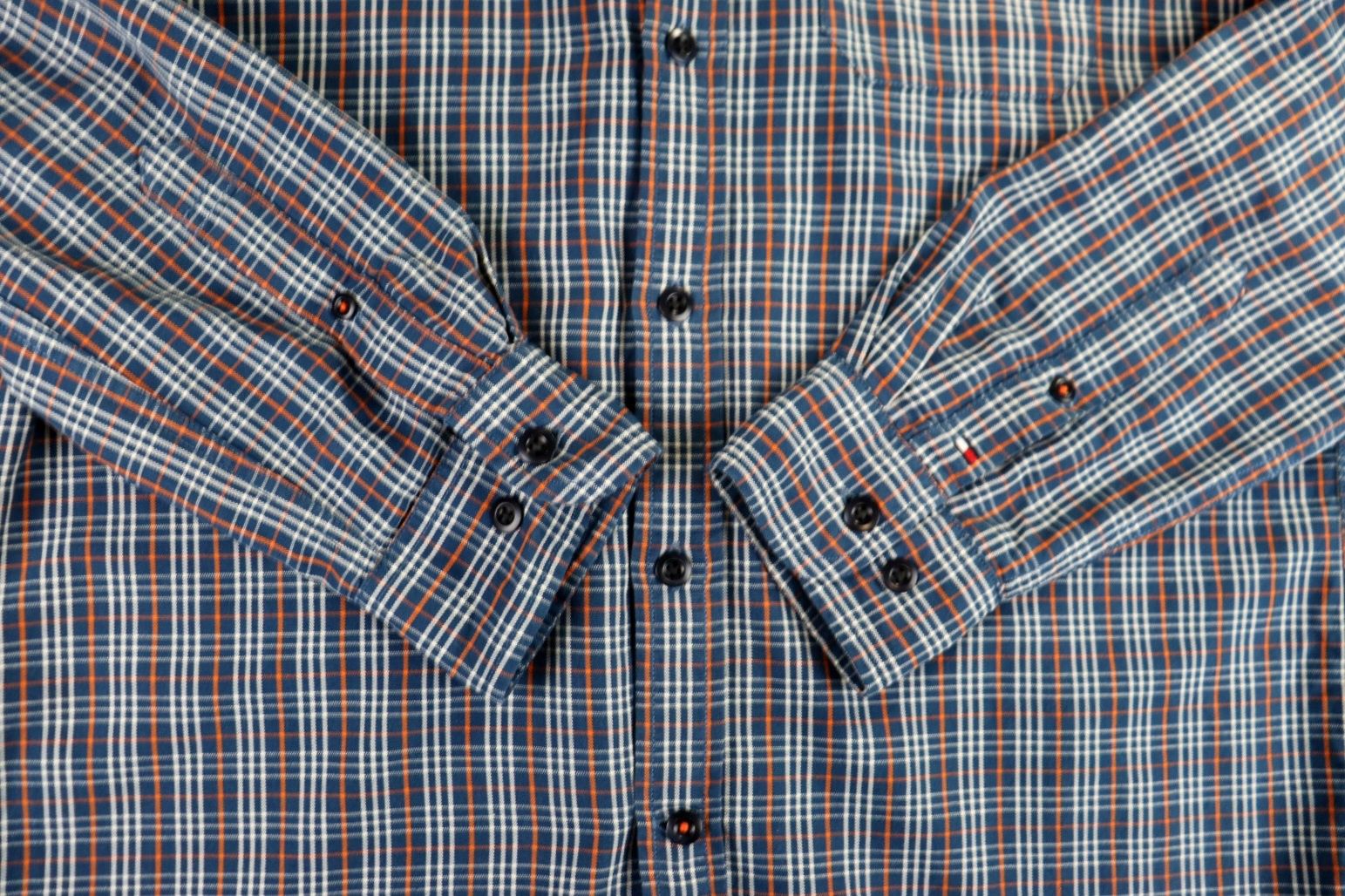 Koszula męska w kratkę Tommy Hilfiger rozmiar L