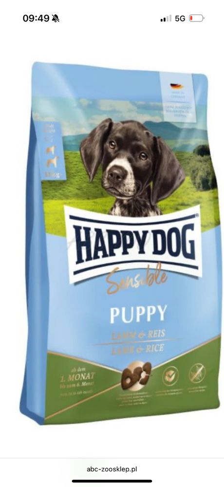 Karma Happy Dog Puppy 18kg