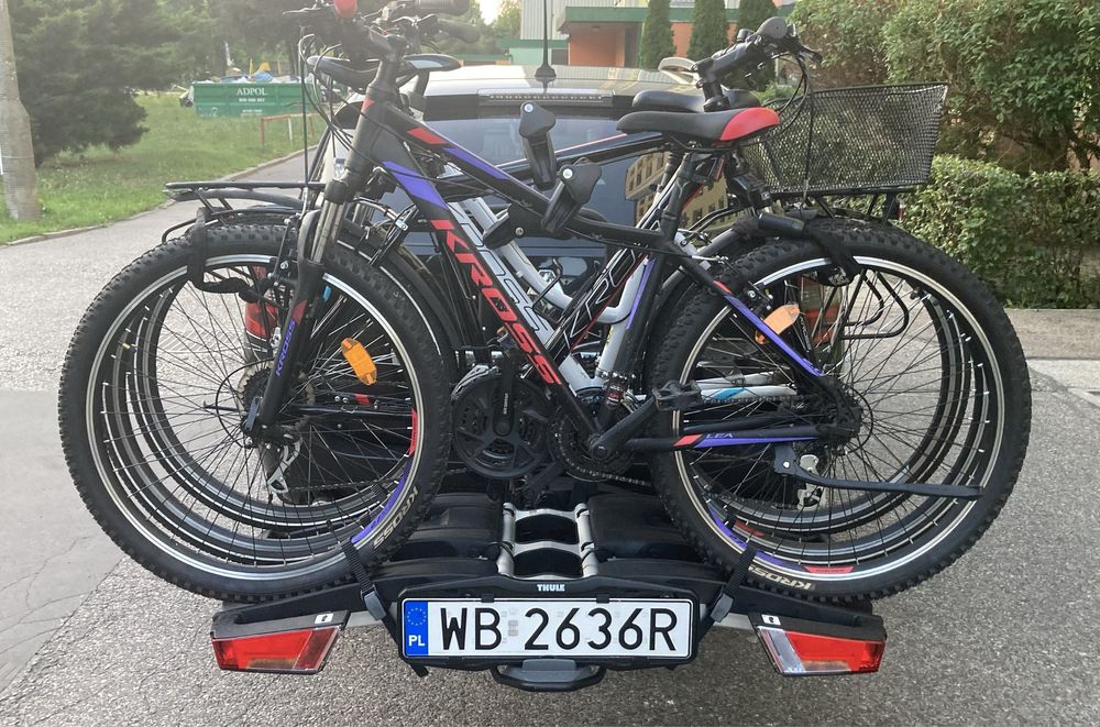 Wynajem Wynajme bagażnik rowerowy na hak THULE Easyfold XT3