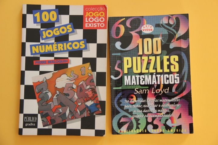 Livros de Matemática: Jogos, Puzzles, Sudoku...