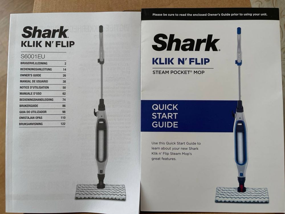 Електро швабра Shark Klik N’ flip S6001EU