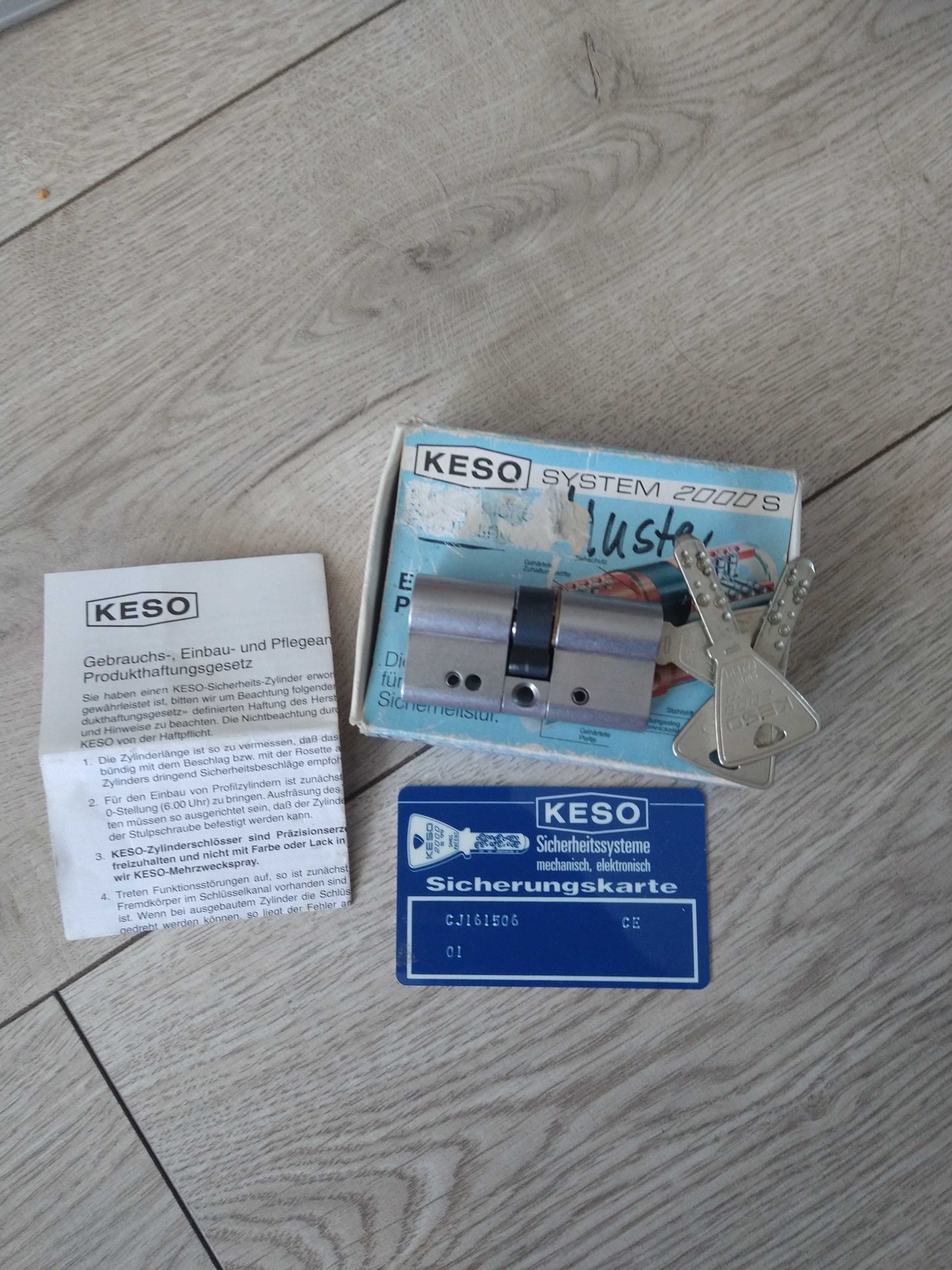 Keso,wkładka patentowa,zamek szwajcarski