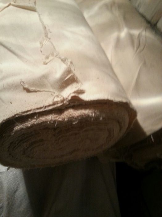 Ткань x\б портяночная и байка времен СССР ,продажа от метра