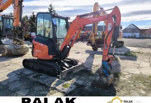 Kubota Mini koparka KUBOTA U27-4 , 2021 rok NOWE GĄSIENICE  KUBOTA U27-4 , 2021 rok