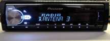 Rádio Pioneer MVH-X580DAB USB MP3 DAB Bluetooth 4x50w