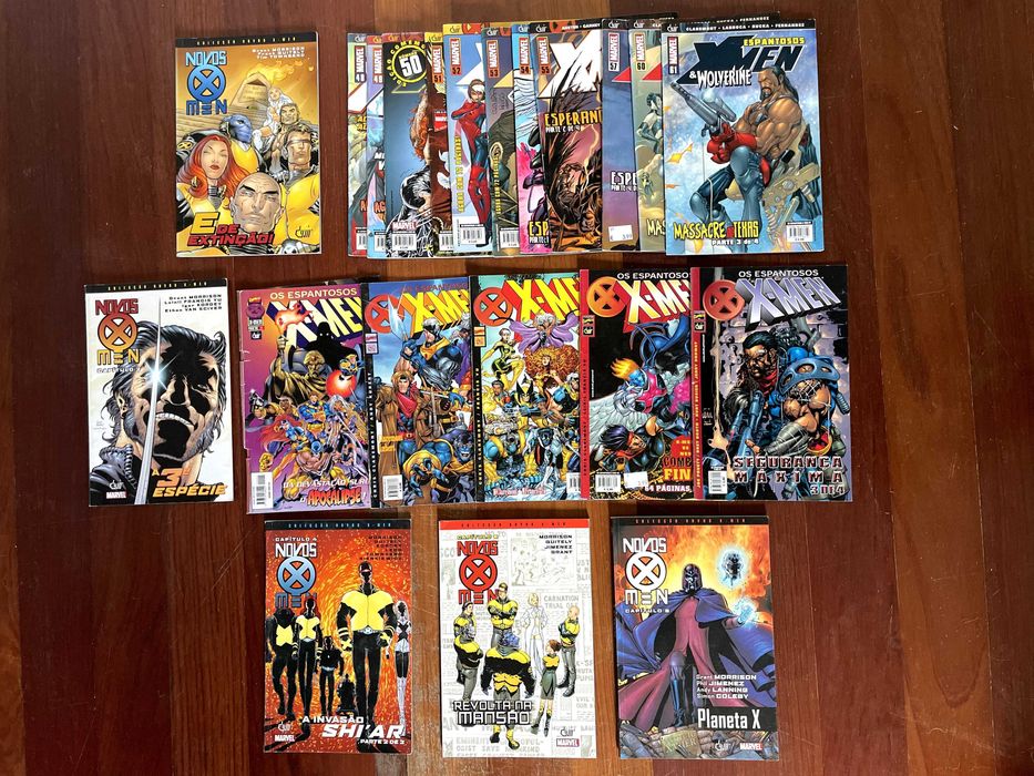 Colecção Banda Desenhada (Homem-Aranha, X-men, Hulk..) 80 livros