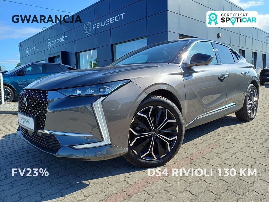 DS Automobiles DS 4 130 KM RIVIOLI Automat / I wł. / GWARNCJA / FV23%